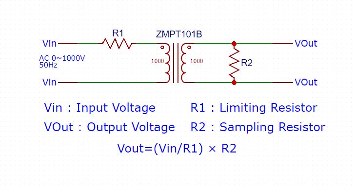 ZMPT101B-Schematic ZMPT101B-Schematic