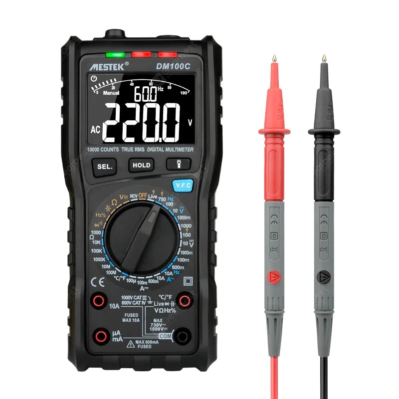 MESTEK DM100C Digital Multimeter DM100C Review Price Specifications