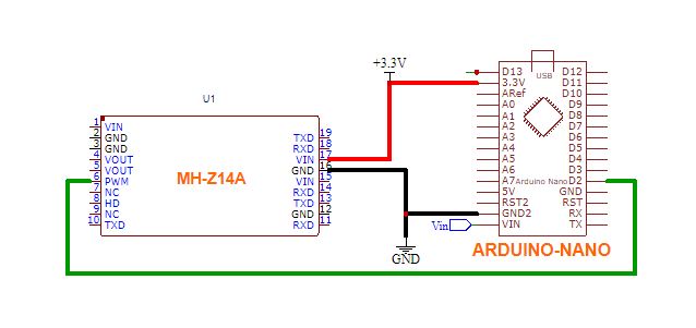 mhz14a pwm circuit zmct102