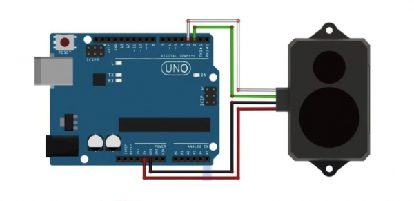 TF02 arduino TF02 lidar arduino connection